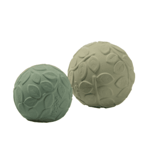 Zintuigen baby stimuleren sensory ball set leaf natruba