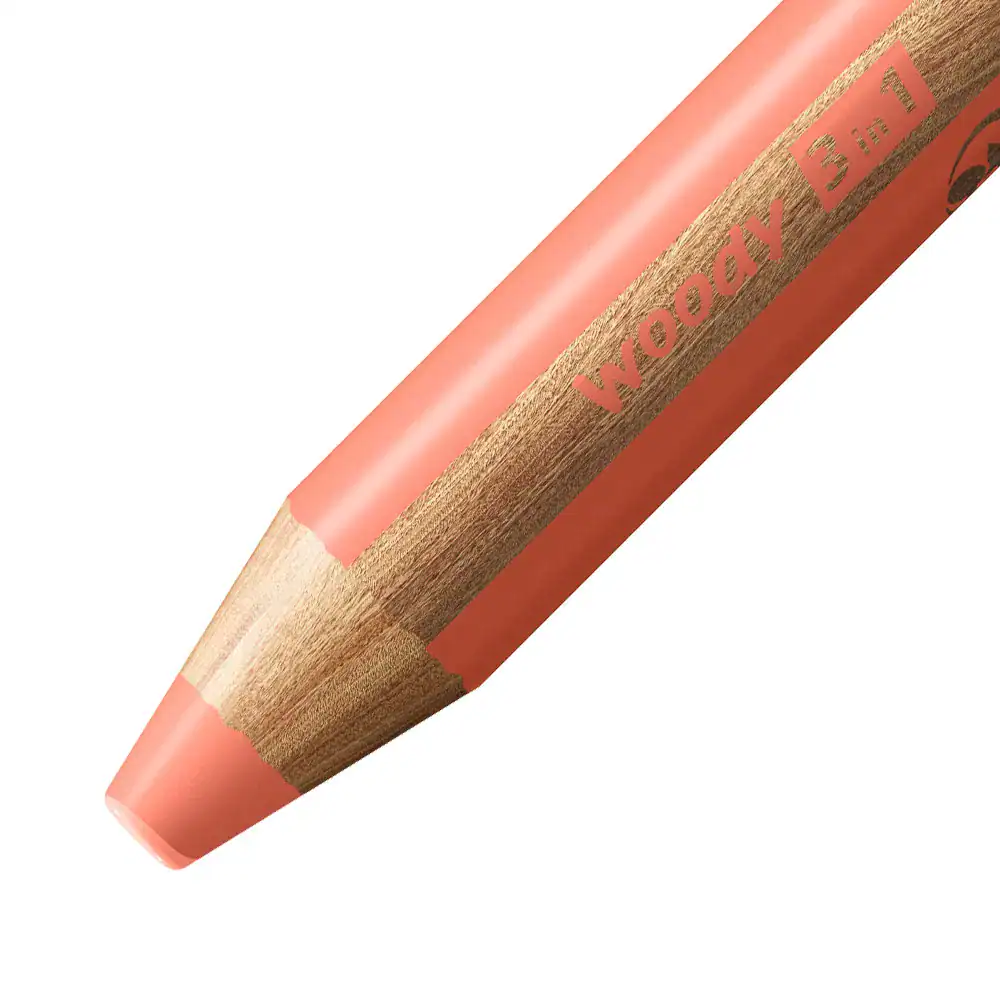 Kleurpotlood peuter 18 stuks Set 2 – STABILO woody 3 in 1 + slijper + penseel (kopie) - Afbeelding 2