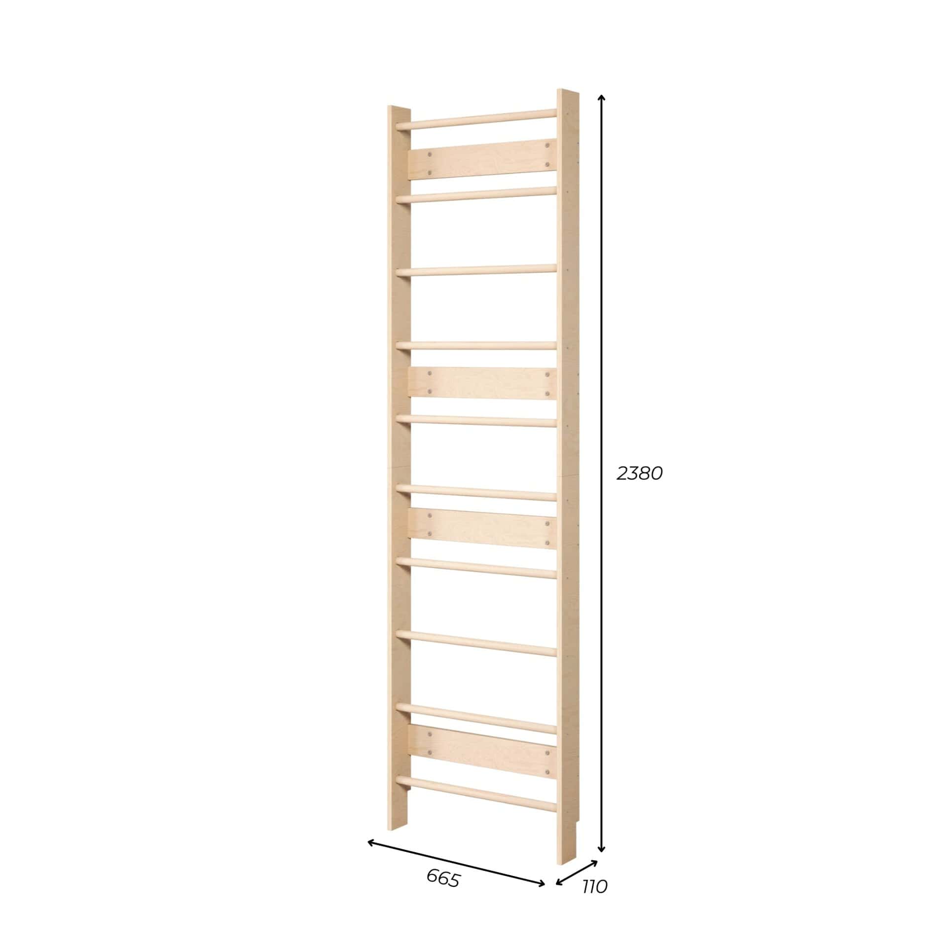 EVERGYM – Houten Zweedse Wand voor Kinderen | BusyKids - Afbeelding 3
