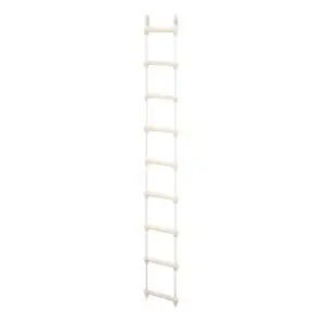EVERGYM Touwladder – Houten Klimladder voor Kinderen