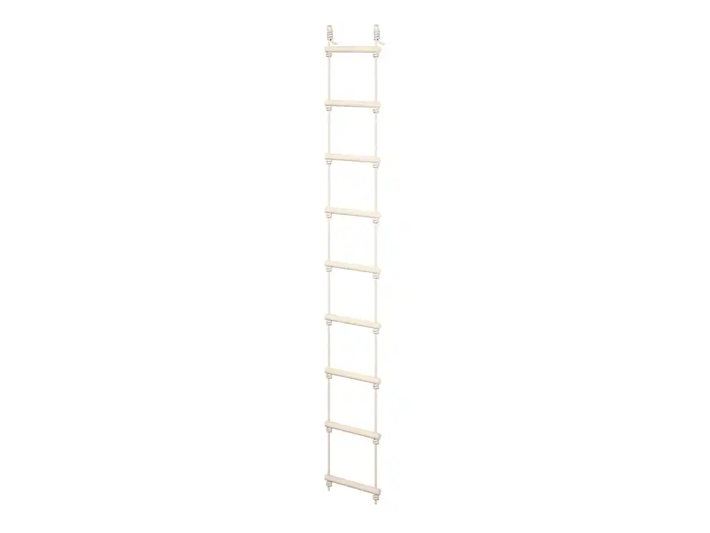 EVERGYM Touwladder – Houten Klimladder voor Kinderen