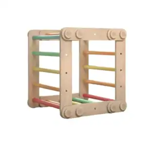 Klimset S Bright – Kleurrijk Houten Klimtoestel