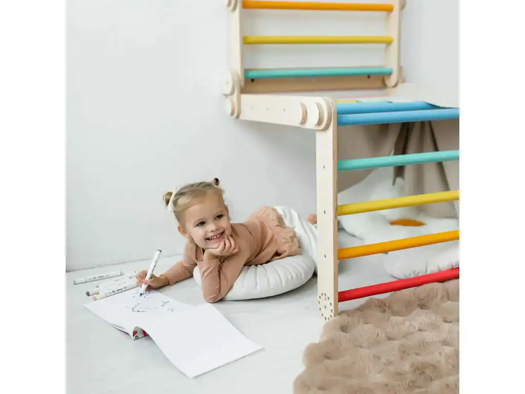 Wandbevestiging voor BusyKids Klimset