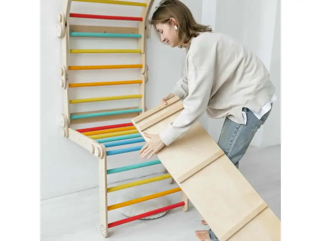 Wandbevestiging voor BusyKids Klimset