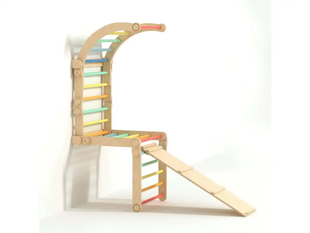 Wandbevestiging voor BusyKids Klimset