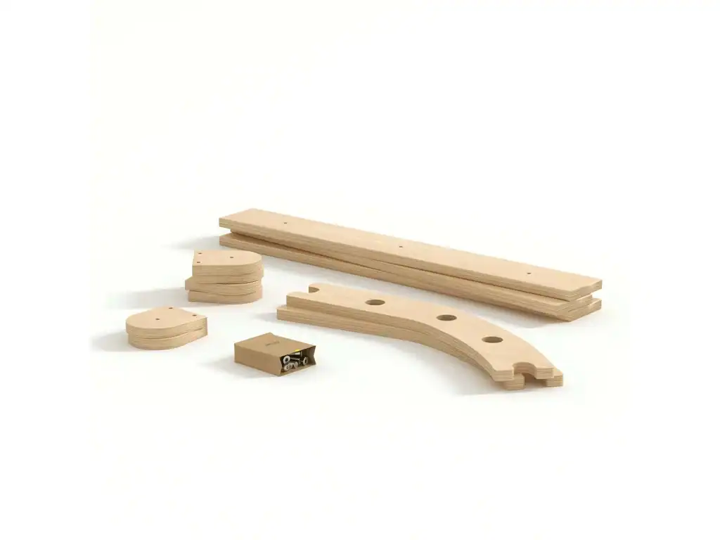 Wandbevestiging voor BusyKids Klimset